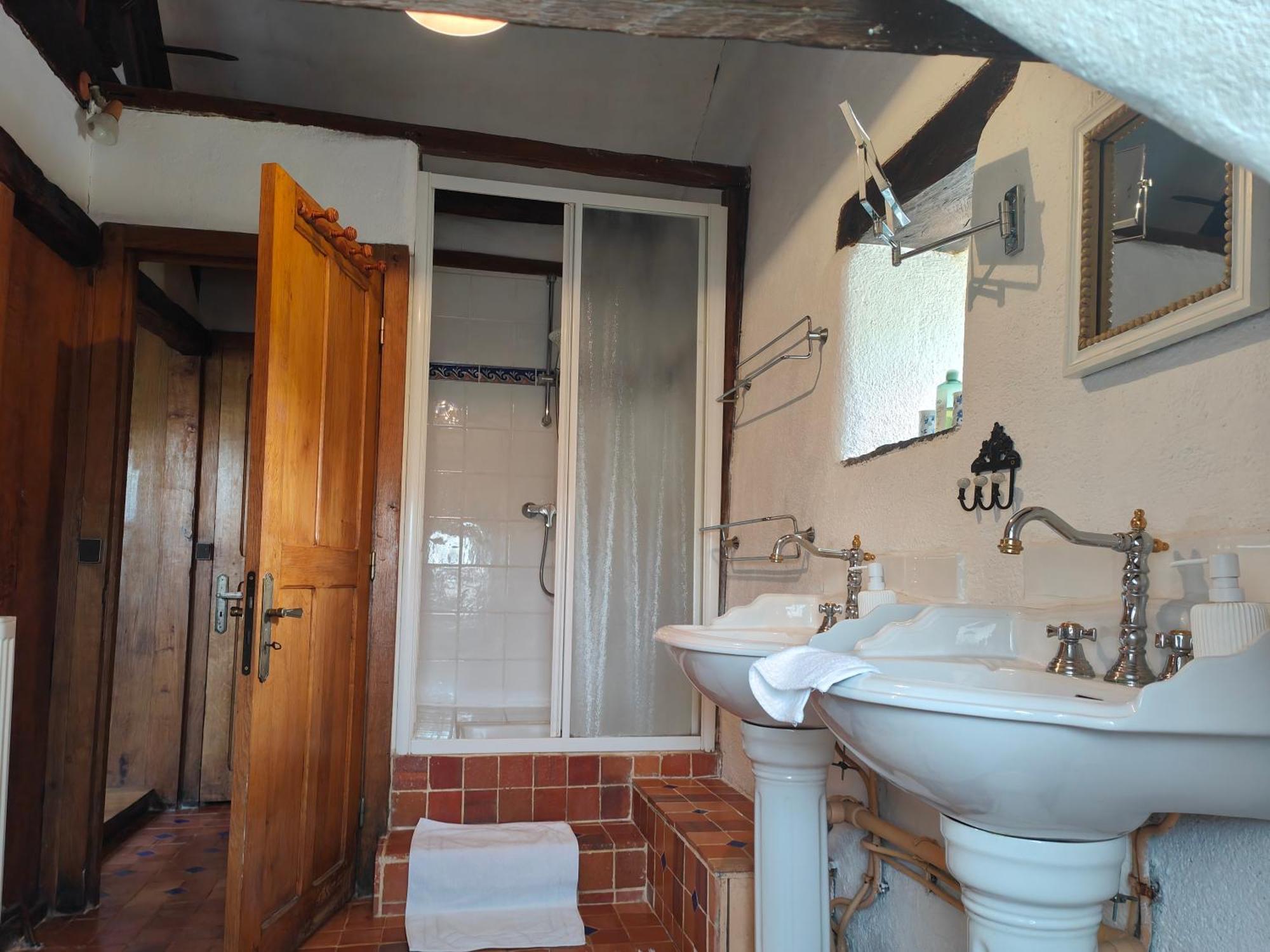 Chambre D'Hotes Saint Jacob Relais De Chasse Du XVIII Siecle Les Fougerets Bagian luar foto