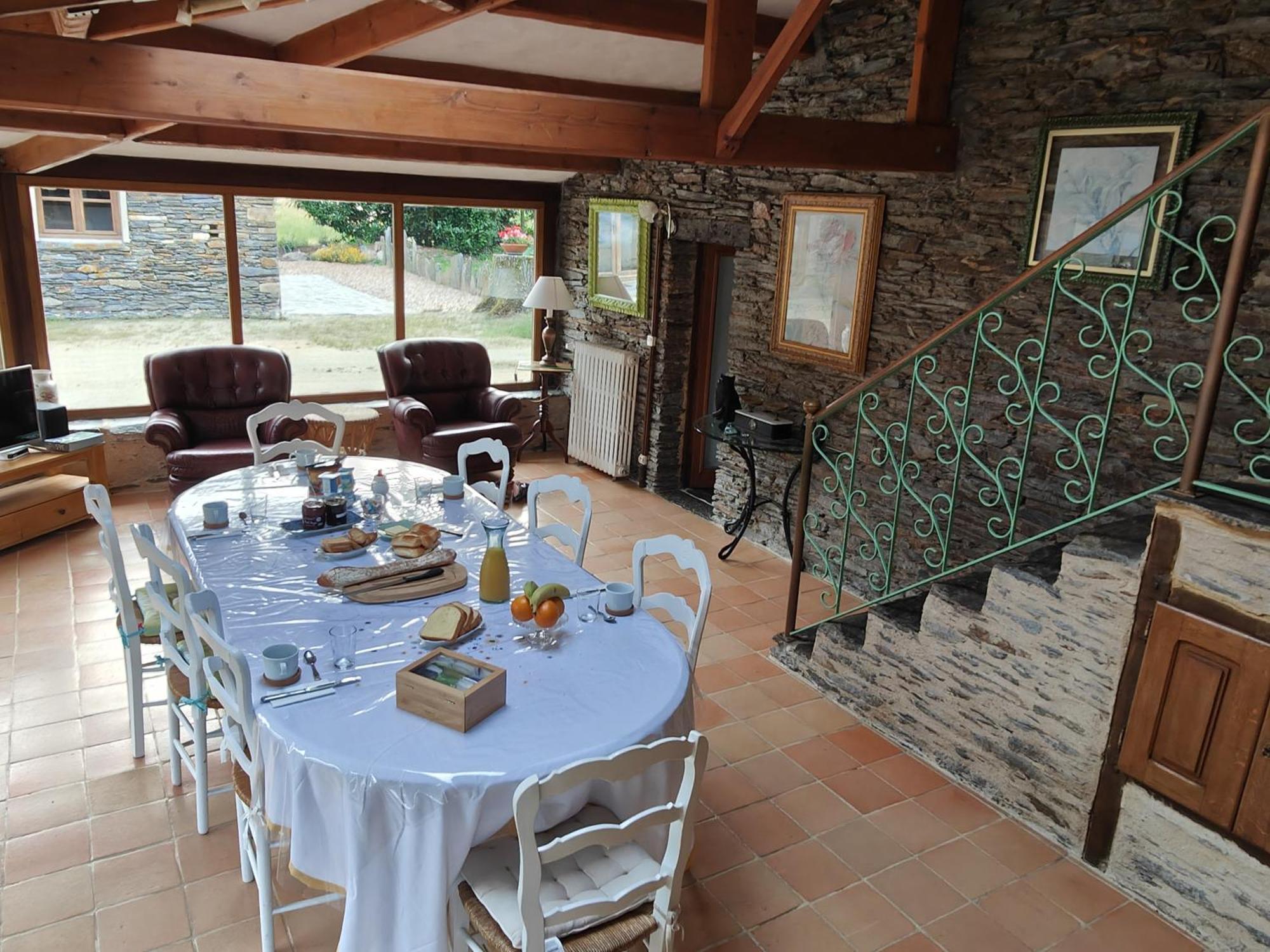 Chambre D'Hotes Saint Jacob Relais De Chasse Du XVIII Siecle Les Fougerets Bagian luar foto
